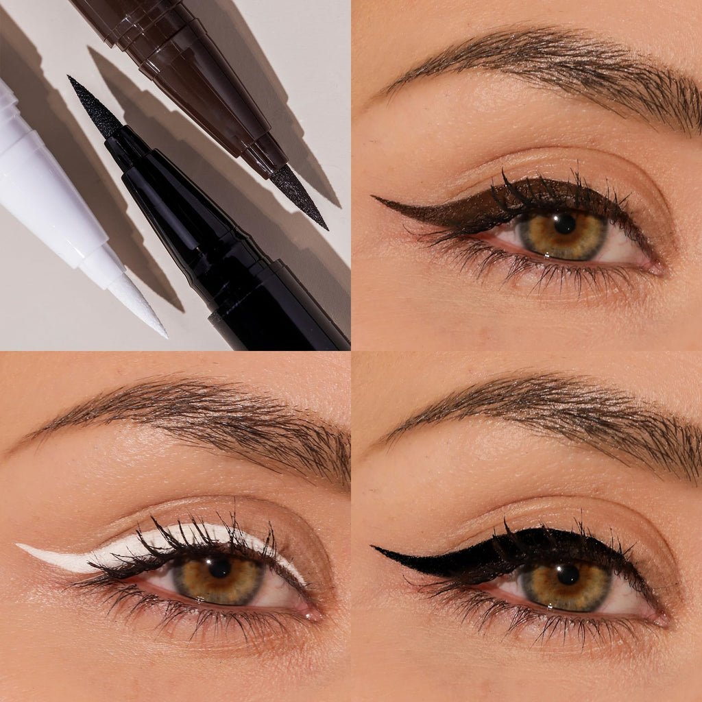 Milani The Tank Liquid Eyeliner - No-Skip Waterproof Brown 120 | Long-Lasting & Smudge-Proof