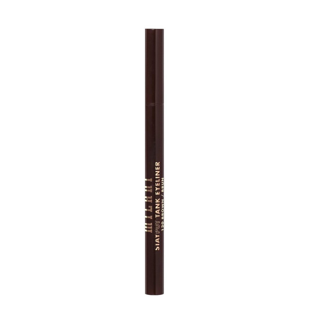 Milani The Tank Liquid Eyeliner - No-Skip Waterproof Brown 120 | Long-Lasting & Smudge-Proof