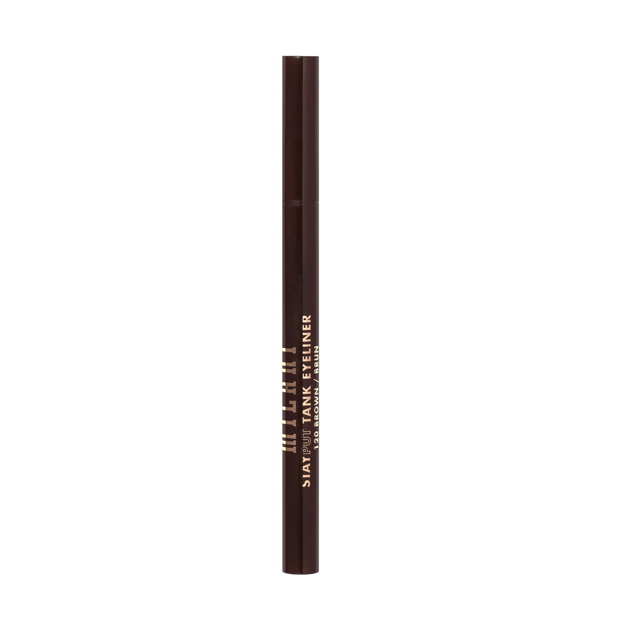 Milani The Tank Liquid Eyeliner - No-Skip Waterproof Brown 120 | Long-Lasting & Smudge-Proof