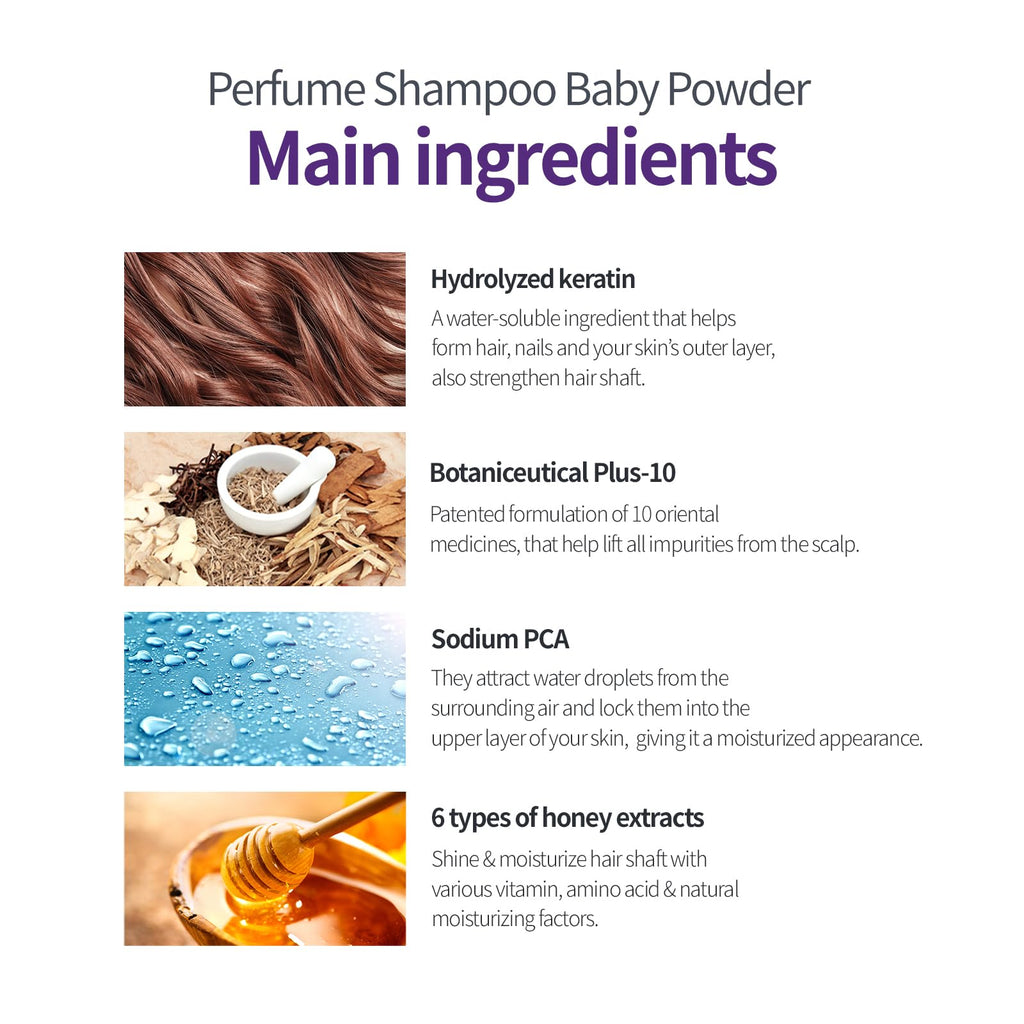 Milk Baobab Official Perfume Shampoo – Baby Powder Scent (16.9 oz)