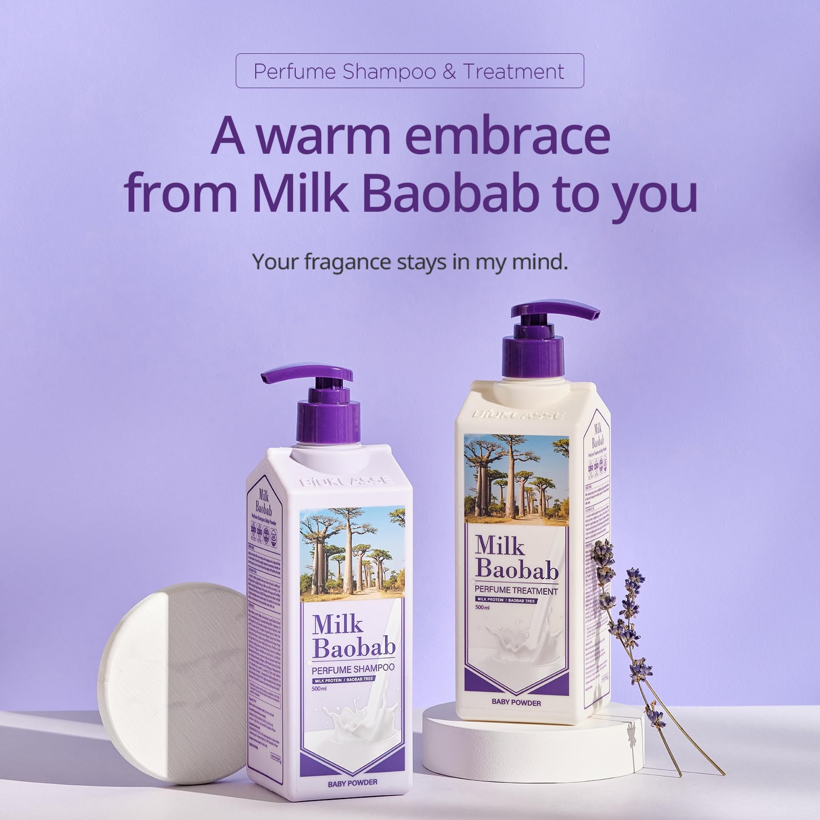 Milk Baobab Official Perfume Shampoo – Baby Powder Scent (16.9 oz)
