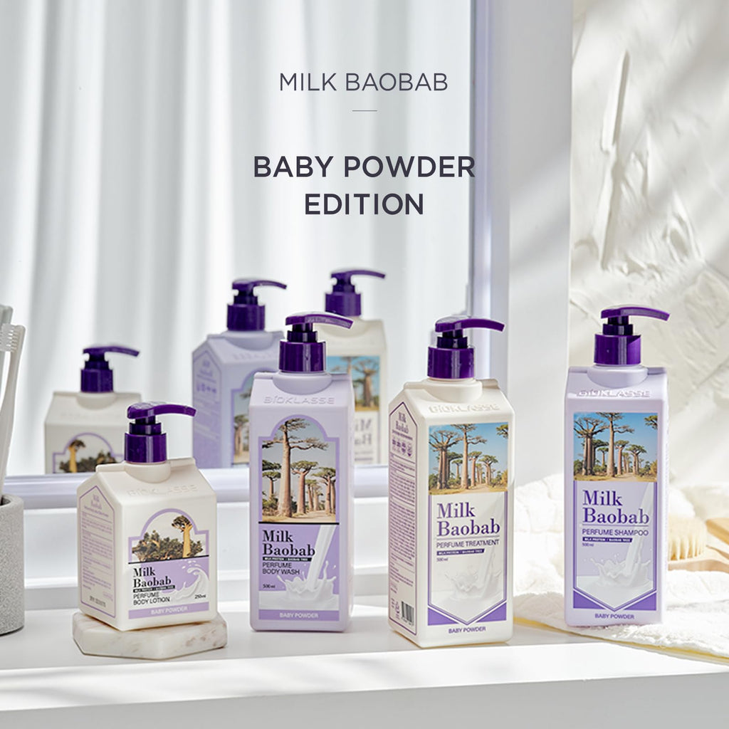 Milk Baobab Official Perfume Shampoo – Baby Powder Scent (16.9 oz)