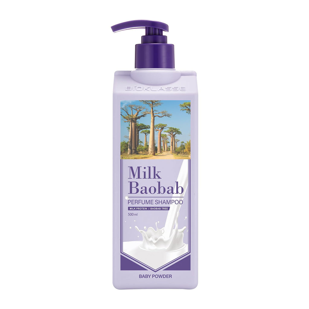 Milk Baobab Official Perfume Shampoo – Baby Powder Scent (16.9 oz)