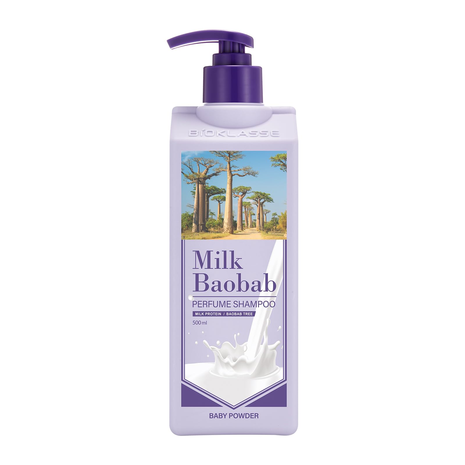 Milk Baobab Official Perfume Shampoo – Baby Powder Scent (16.9 oz)
