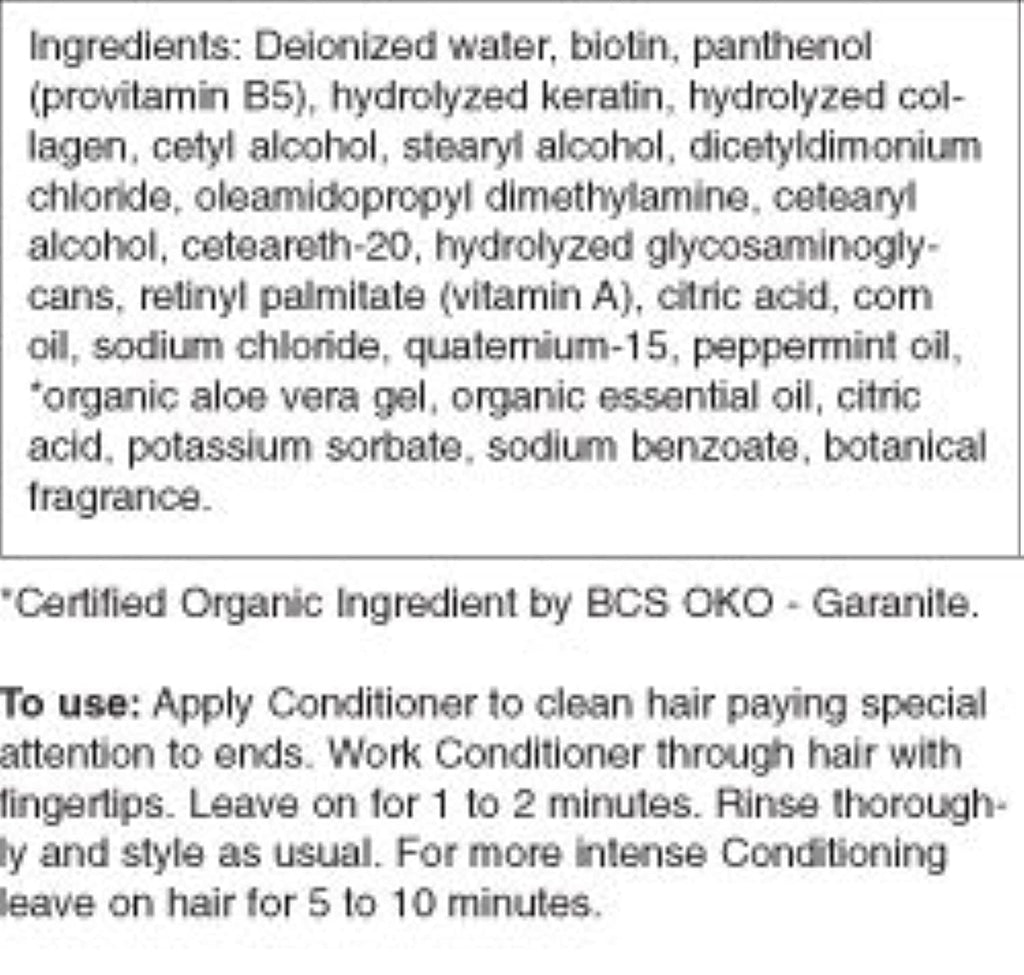 Mill Creek Biotin Conditioner - 14 fl oz | Natural, pH-Balanced Hair Therapy