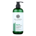 Mill Creek Biotin Shampoo, 16 oz – Nourishing Therapy Formula with Biotin & Argan Oil