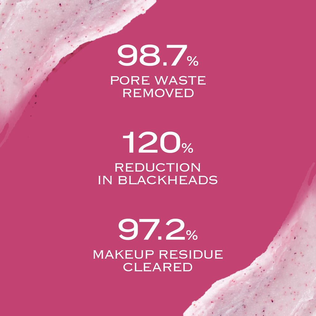mimmua! VERY BERRY Pore Deep Cleansing Foam | Berry Complex + Fermented Ingredients for Glow