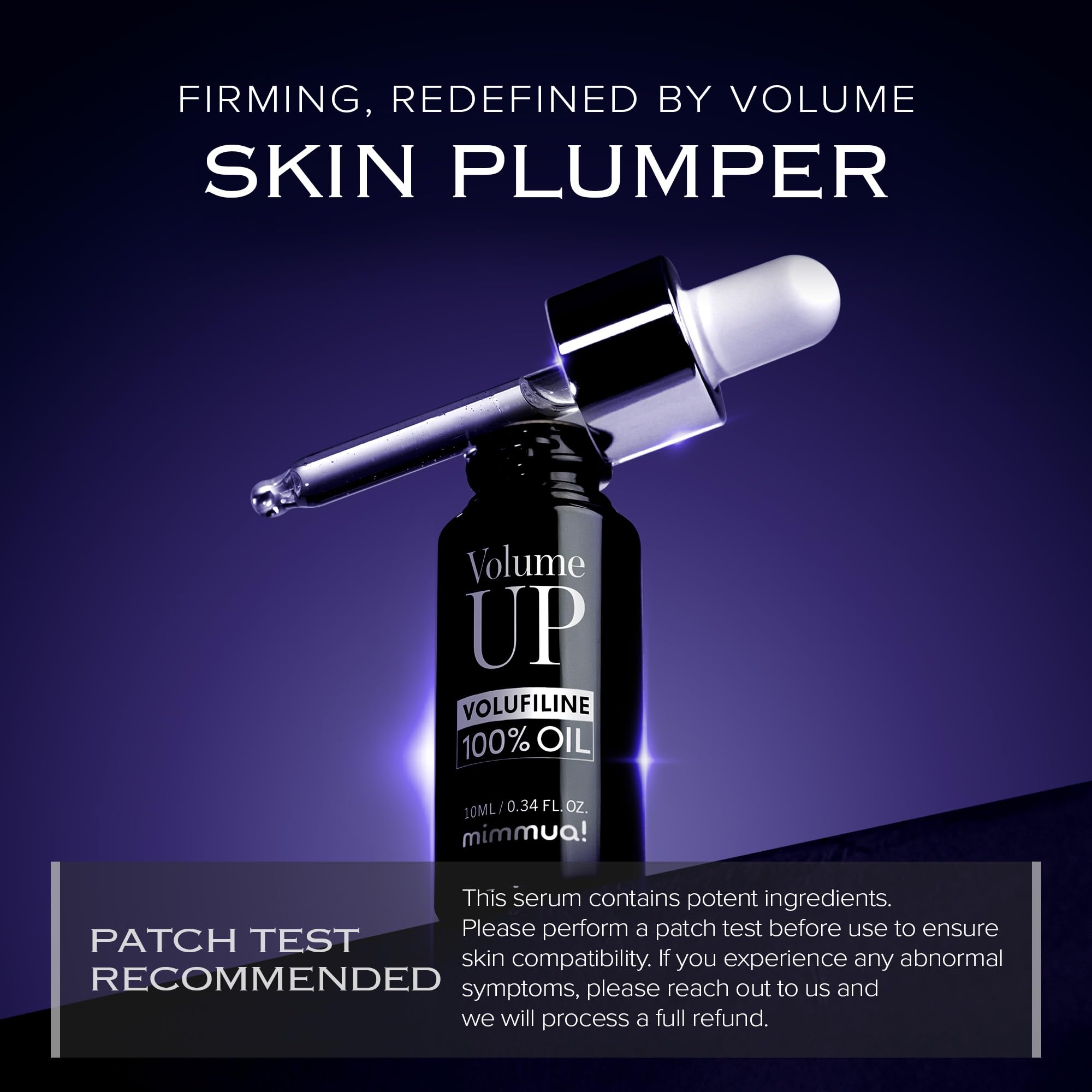 mimmua! Volume UP Volufiline 100% Oil — DIY Skincare for Plumper Skin (10ml)