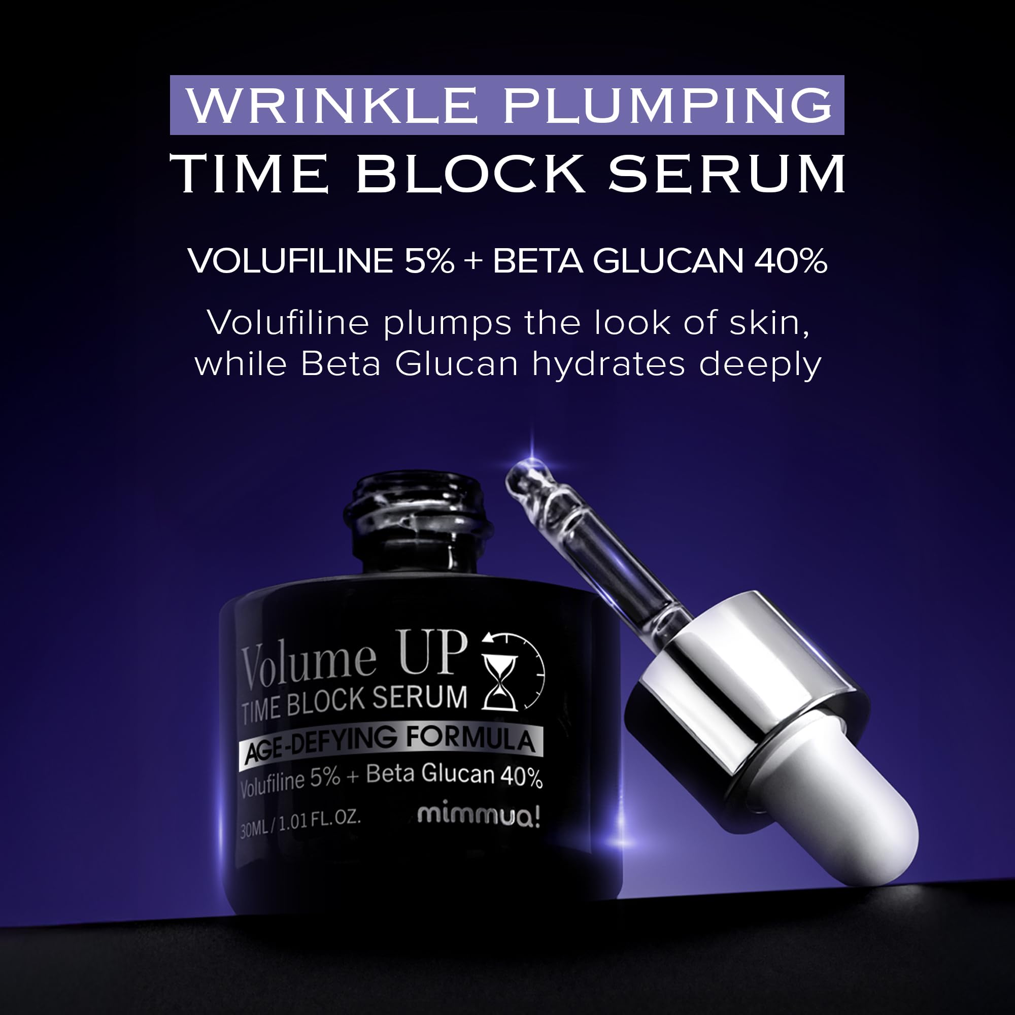 mimmua! Volume UP Volufiline 100% Oil — DIY Skincare for Plumper Skin (10ml)