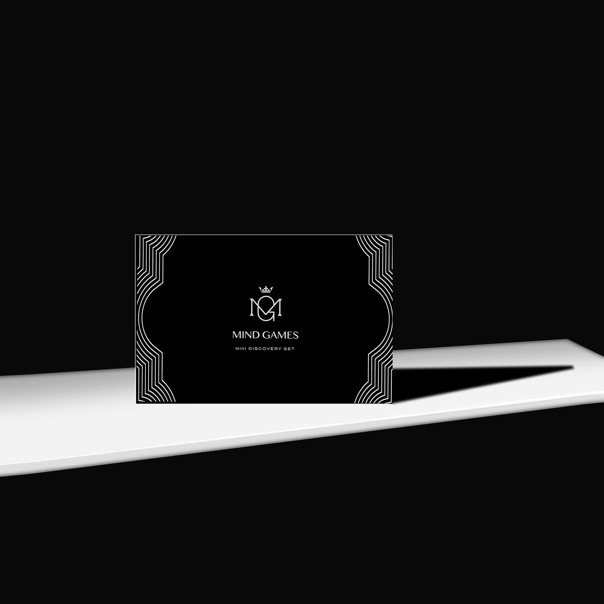MIND GAMES 10 Piece Sample Discovery Set – Luxury Designer Perfume Kit
