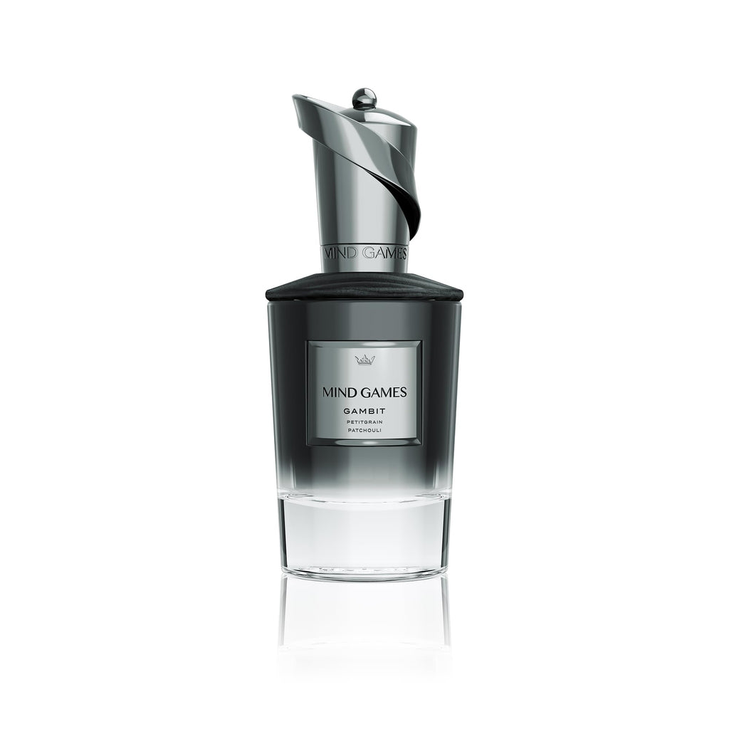 MIND GAMES Gambit - Luxury Extrait de Parfum with Lavender, Cardamom & Patchouli | Unisex Woody Leather 100 mL