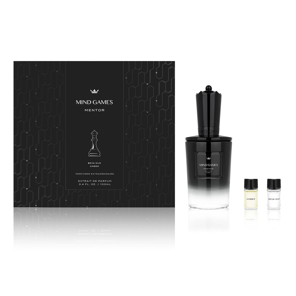 MIND GAMES Perfumer Extraordinaire Mentor – 3.4 fl oz / 100 mL Perfume Extract
