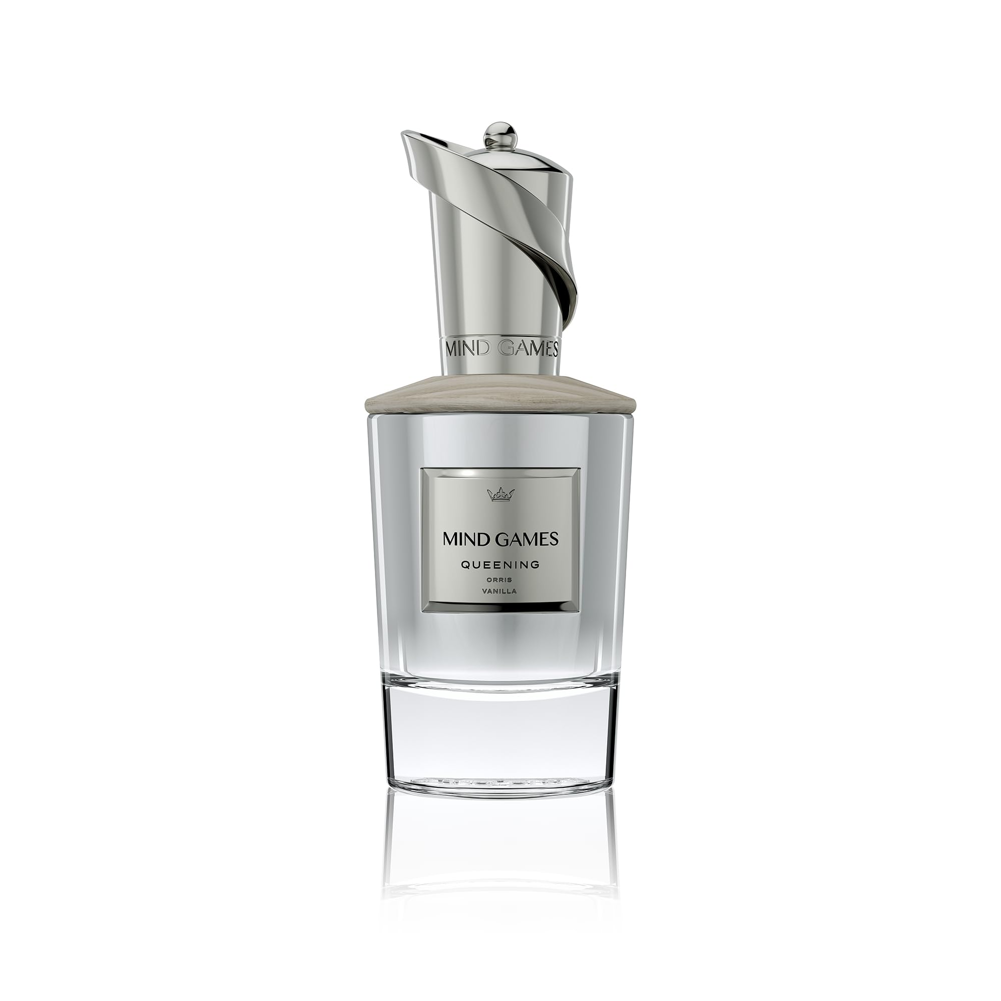 MIND GAMES Queening – Luxury Extrait de Parfum for Women & Men | Saffron, Cotton, Coconut & Fluffy Musk | 100 mL