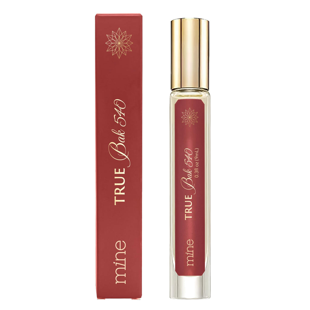 Mine True Bak 540 Amber Saffron Perfume – 9ml Travel Size EDP, Inspired by Baccarat R.ouge 5.40