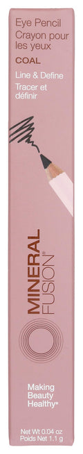 Mineral Fusion Coal Eye Pencil – Deep Black, 0.04 Oz