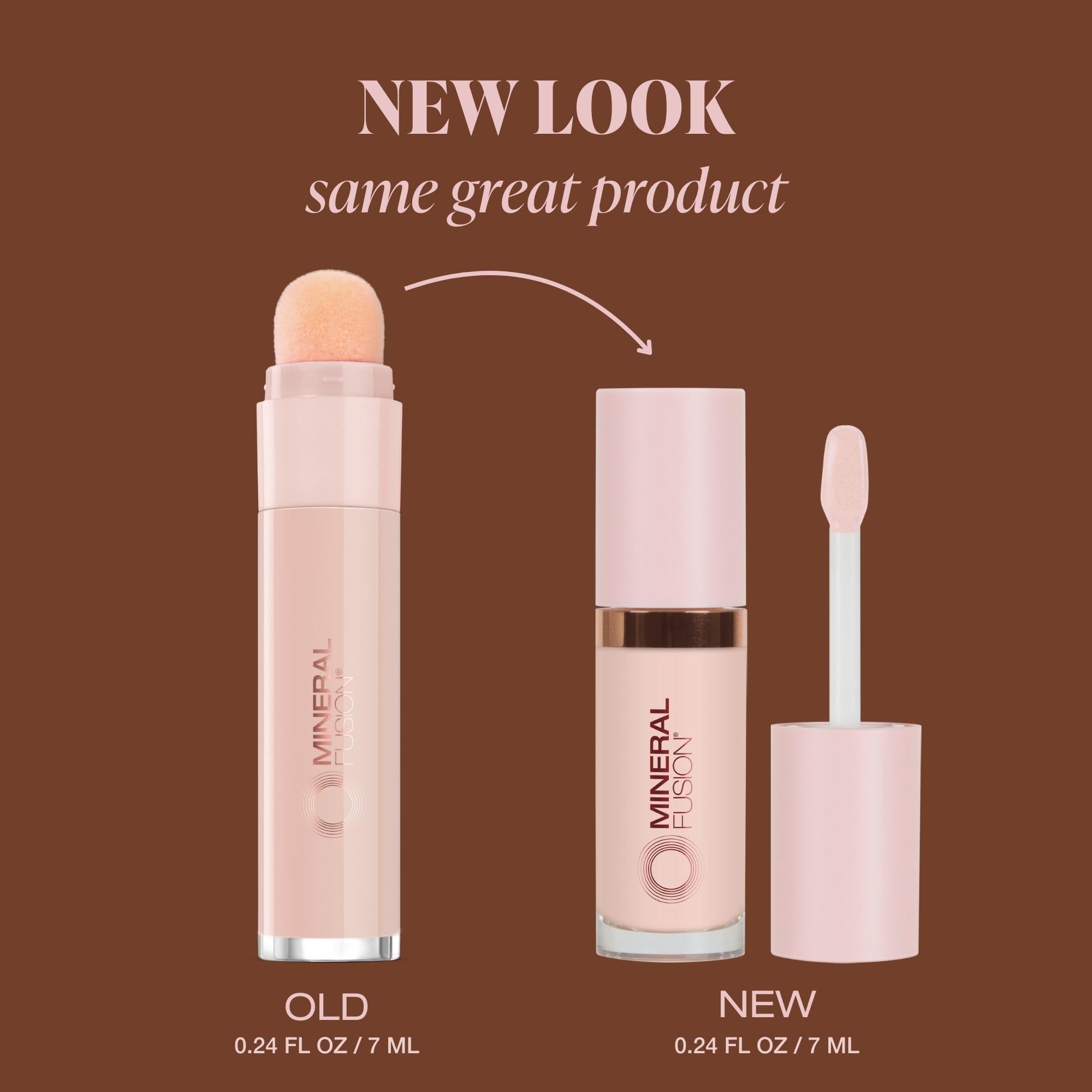 Mineral Fusion Liquid Concealer Brightening – Full Coverage, Hydration & Glow