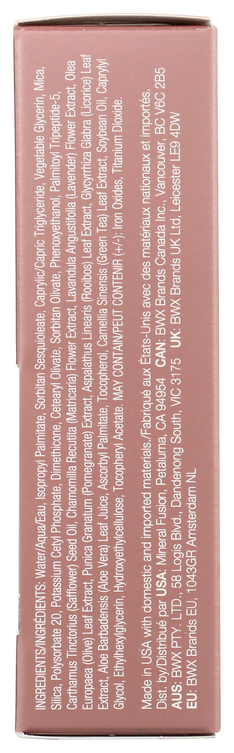 Mineral Fusion Full Coverage Liquid Foundation Deep 3 (Tan–Deep) with Golden Undertones | 12-Hour Hydration, Hypoallergenic & Vegan, 1 fl oz