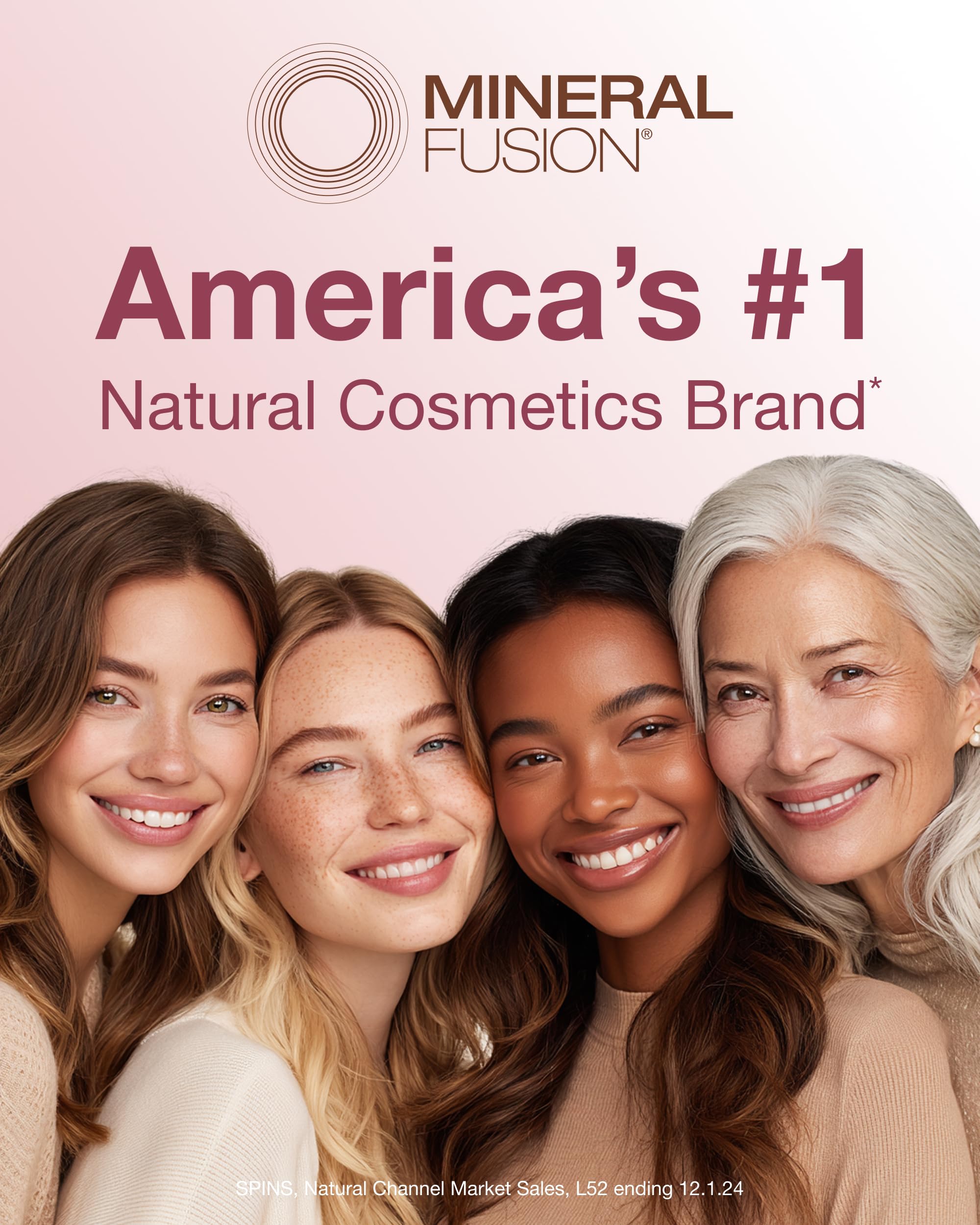 Mineral Fusion Brush-On Powder Sunscreen SPF 30 for Face | Translucent, Hypoallergenic, Travel-Friendly