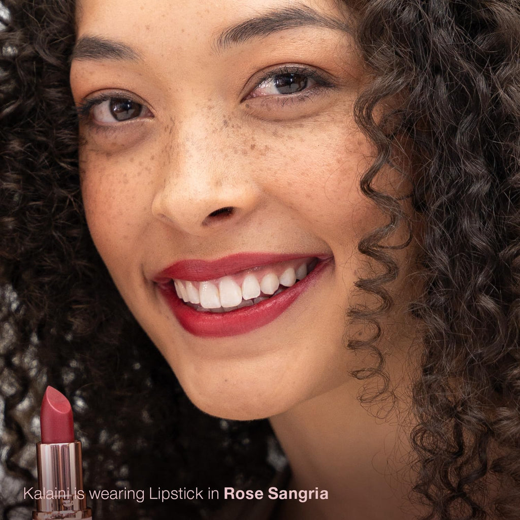 Mineral Fusion Lipstick Rose Sangria – Long-Lasting, Smudge-Free Color