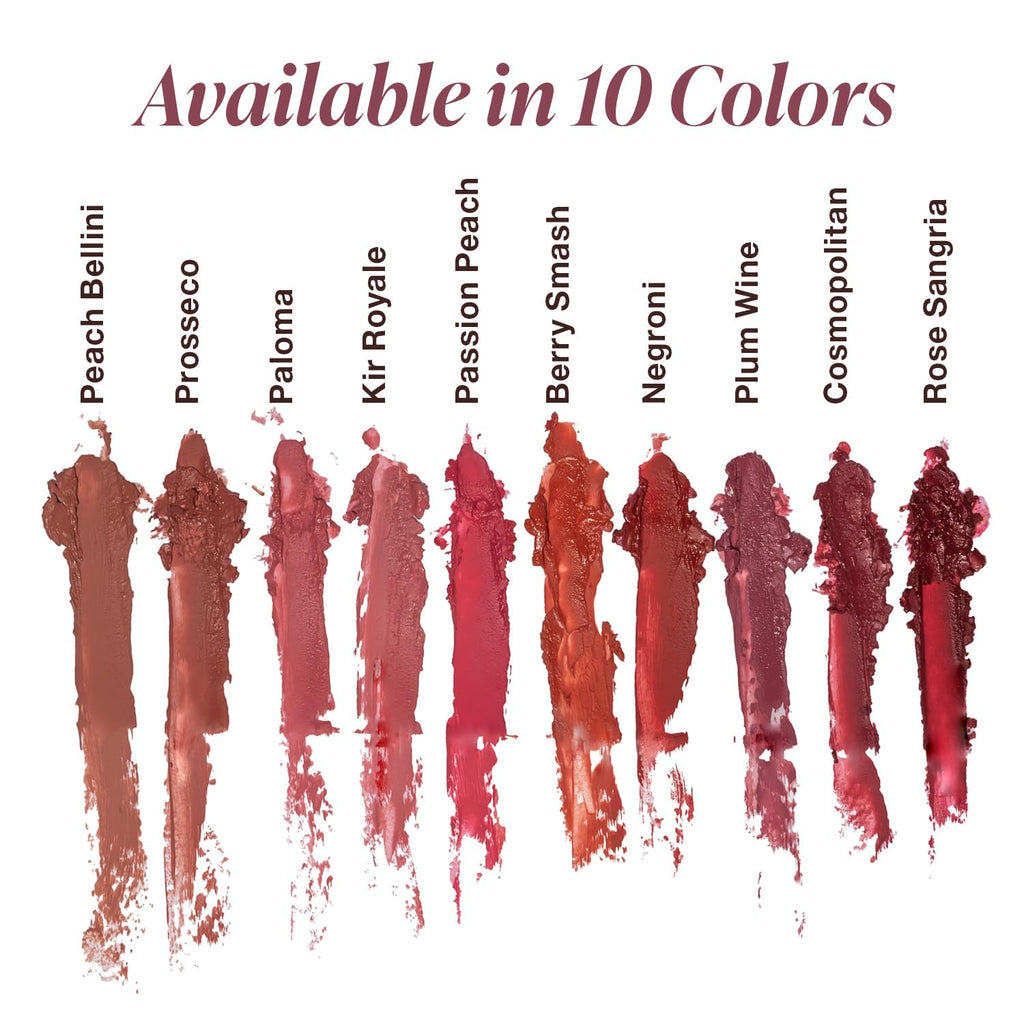 Mineral Fusion Lipstick Rose Sangria – Long-Lasting, Smudge-Free Color