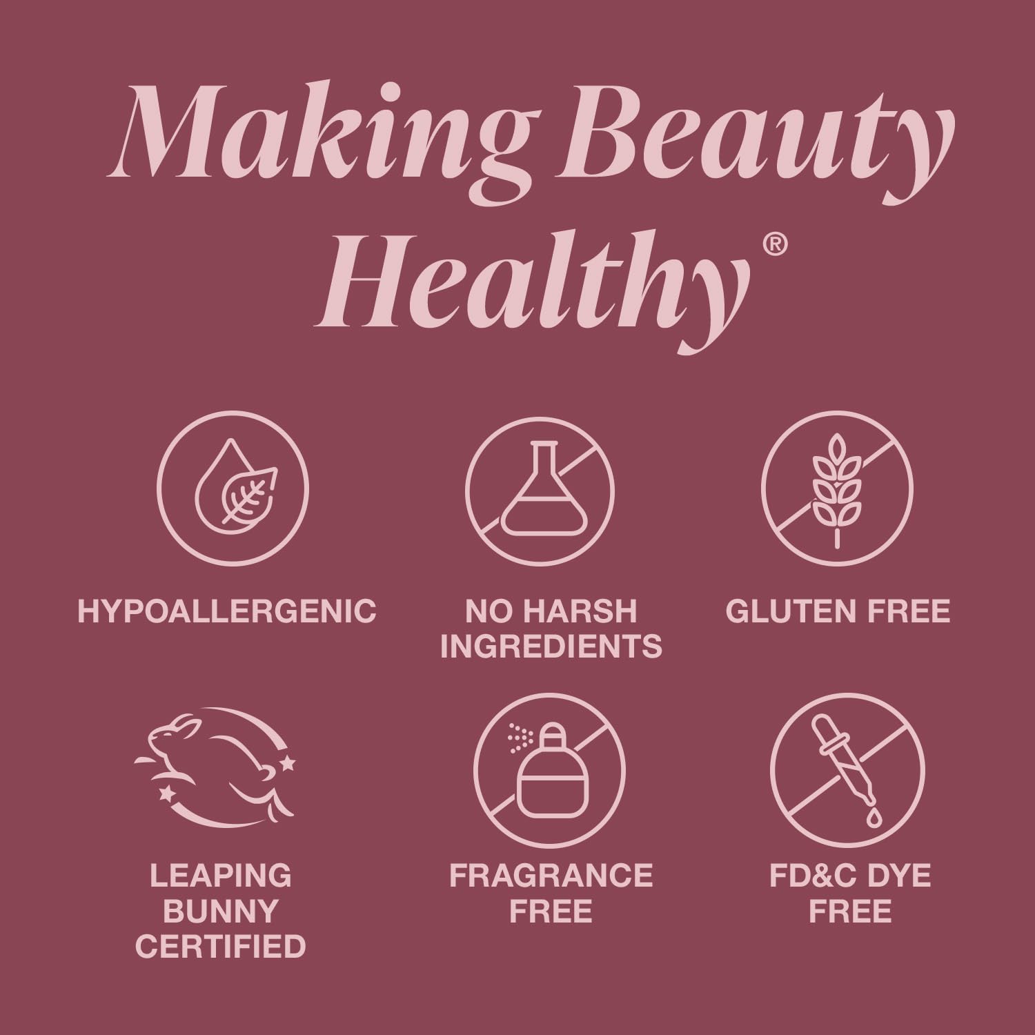 Mineral Fusion Lipstick Rose Sangria – Long-Lasting, Smudge-Free Color