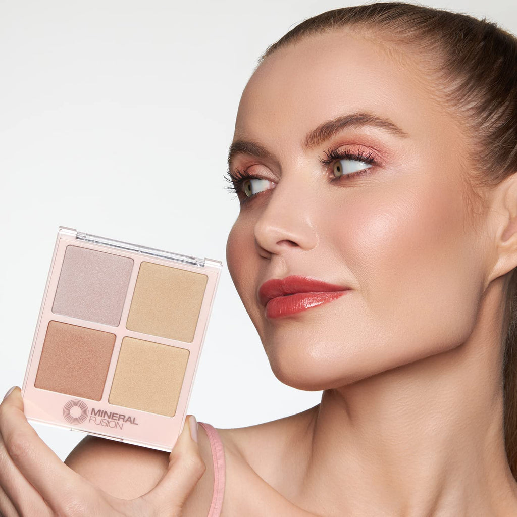 Mineral Fusion Stargazing Highlighter Palette – Lightweight Shimmer