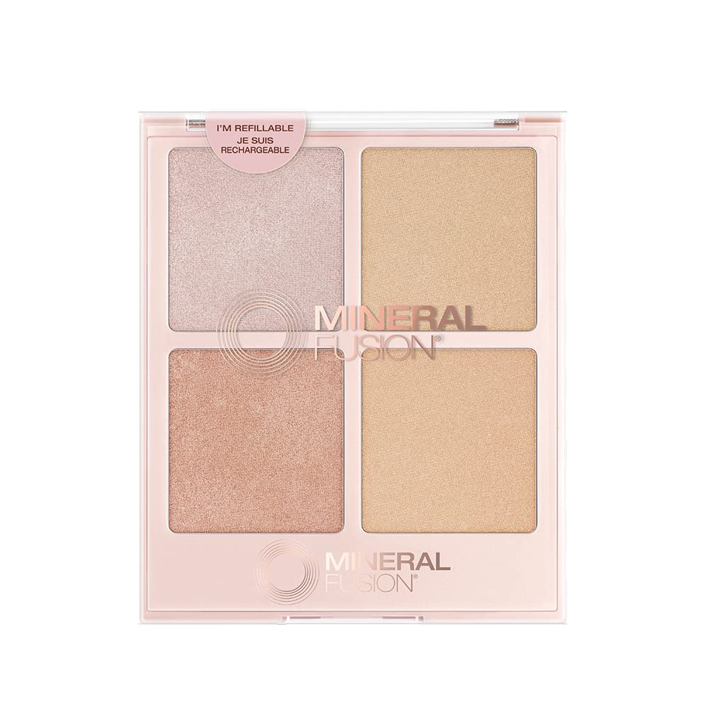 Mineral Fusion Stargazing Highlighter Palette – Lightweight Shimmer