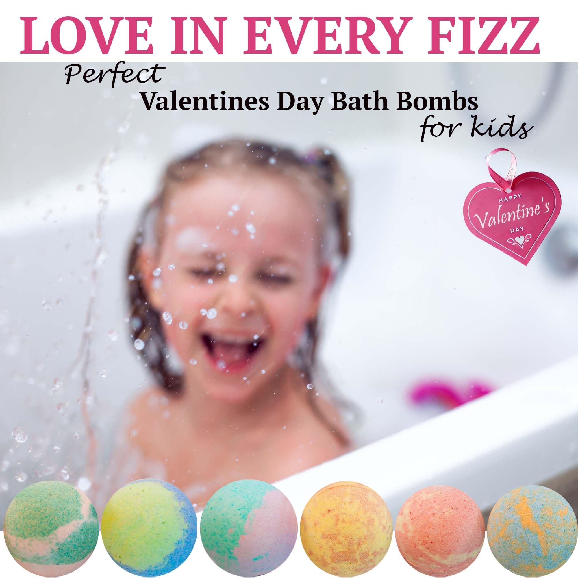 Mineral Me California Unicorn Bath Bombs for Kids — Jewelry Inside, Organic, Skin-Moisturizing Bubble Bath Gift for Girls