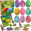 Mineral Me California Kids Bath Bombs with Surprise Toys – Organic Dino Eggs (9-Pack)