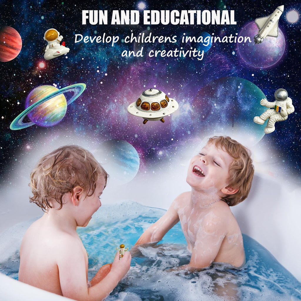 Galaxy Bath Bombs for Kids with Surprise Inside – Organic Bubble Bath by Mineral Me California