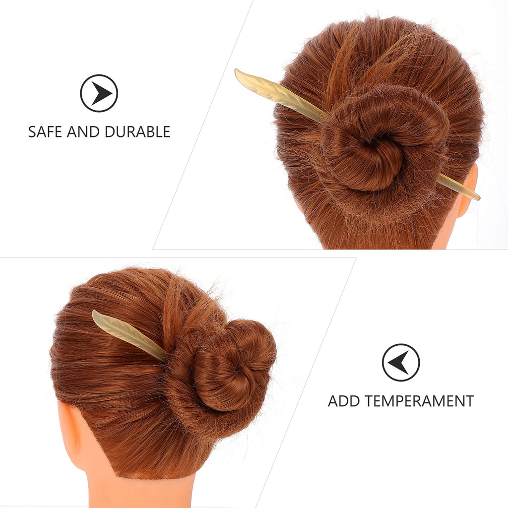 Minkissy Sheep Horn Hair Sticks – Elegant Hair Pins for Chinese & Japanese Hairstyles