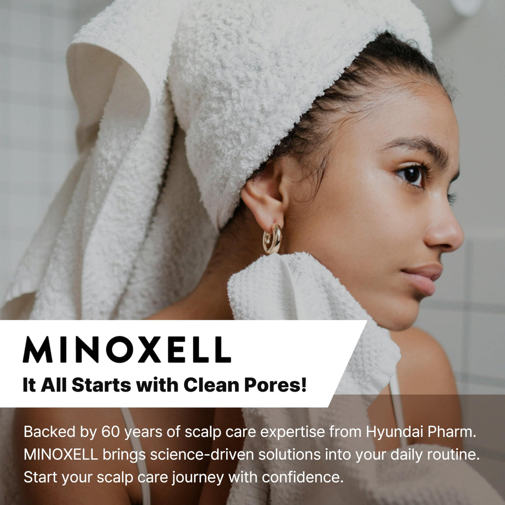 MINOXELL Prestige Shampoo – Anti-Aging Scalp Care for Dry Scalp & Hair Strength (16.23 fl oz)