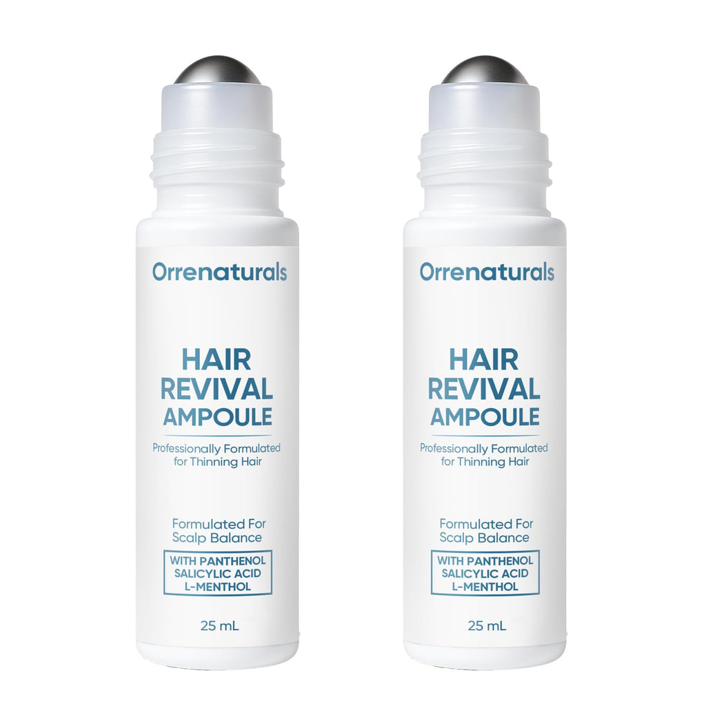 Minyang Orrenaturals Hair Revival Ampoule — Hair Growth Roll-On for Fuller, Thicker Hair (2 Count)