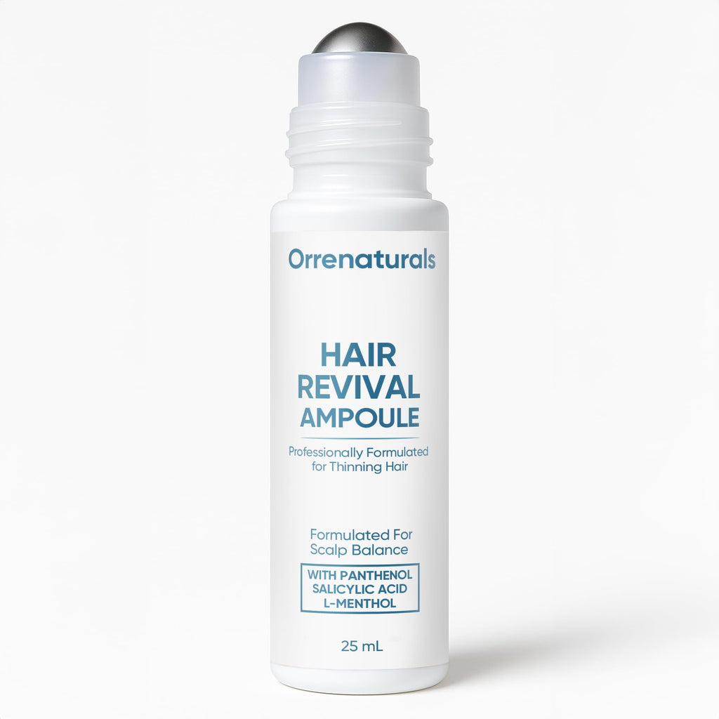 Minyang Orrenaturals Hair Revival Ampoule – Hair Growth Serum Roll-On for Fuller, Thicker Hair