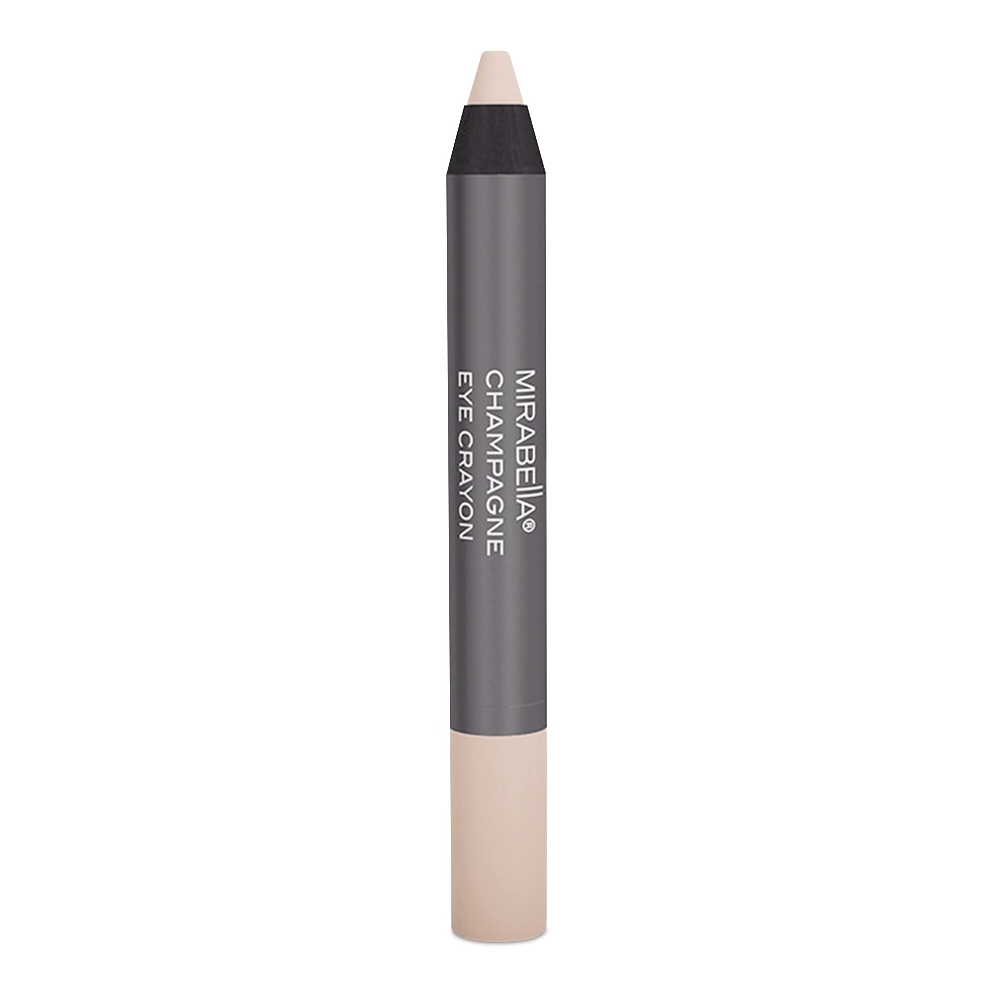 Mirabella Eye Crayon Jumbo Waterproof Eyeliner Pencil in Champagne – 2-in-1 Pigment & Shadow, All-Day Wear