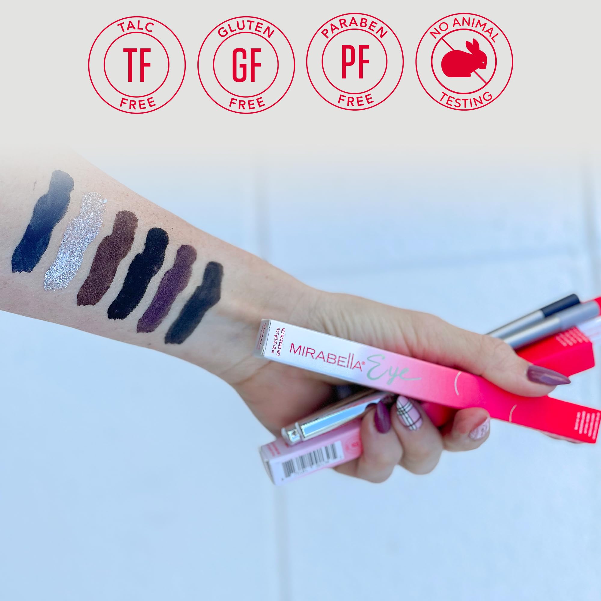 Mirabella Eye Definer & Antioxidant Gel Eyeliner – Midnight