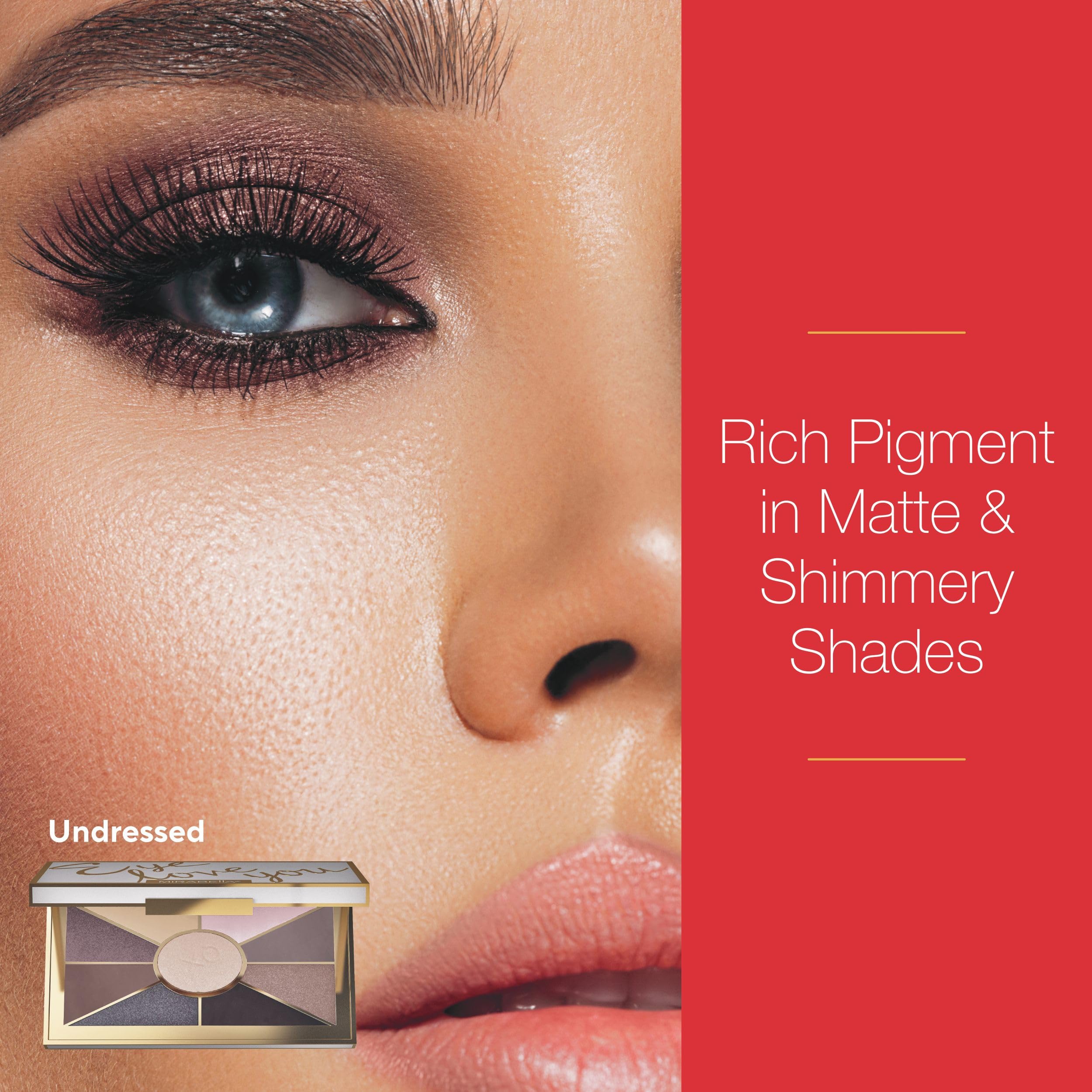 Mirabella Eye Love You Neutral Shimmer Eyeshadow Palette – 9 Pigments, Matte & Shimmer, Cruelty-Free