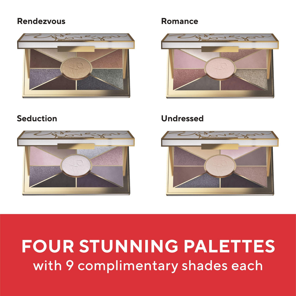 Mirabella Eye Love You Neutral Shimmer Palette – 9 Pigmented Matte & Shimmer Shades | Romance