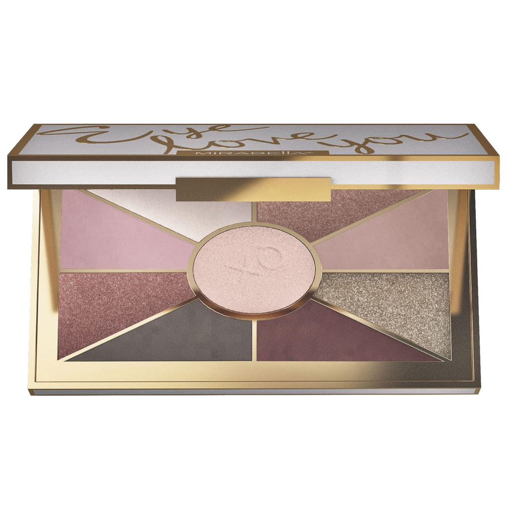 Mirabella Eye Love You Neutral Shimmer Palette – 9 Pigmented Matte & Shimmer Shades | Romance
