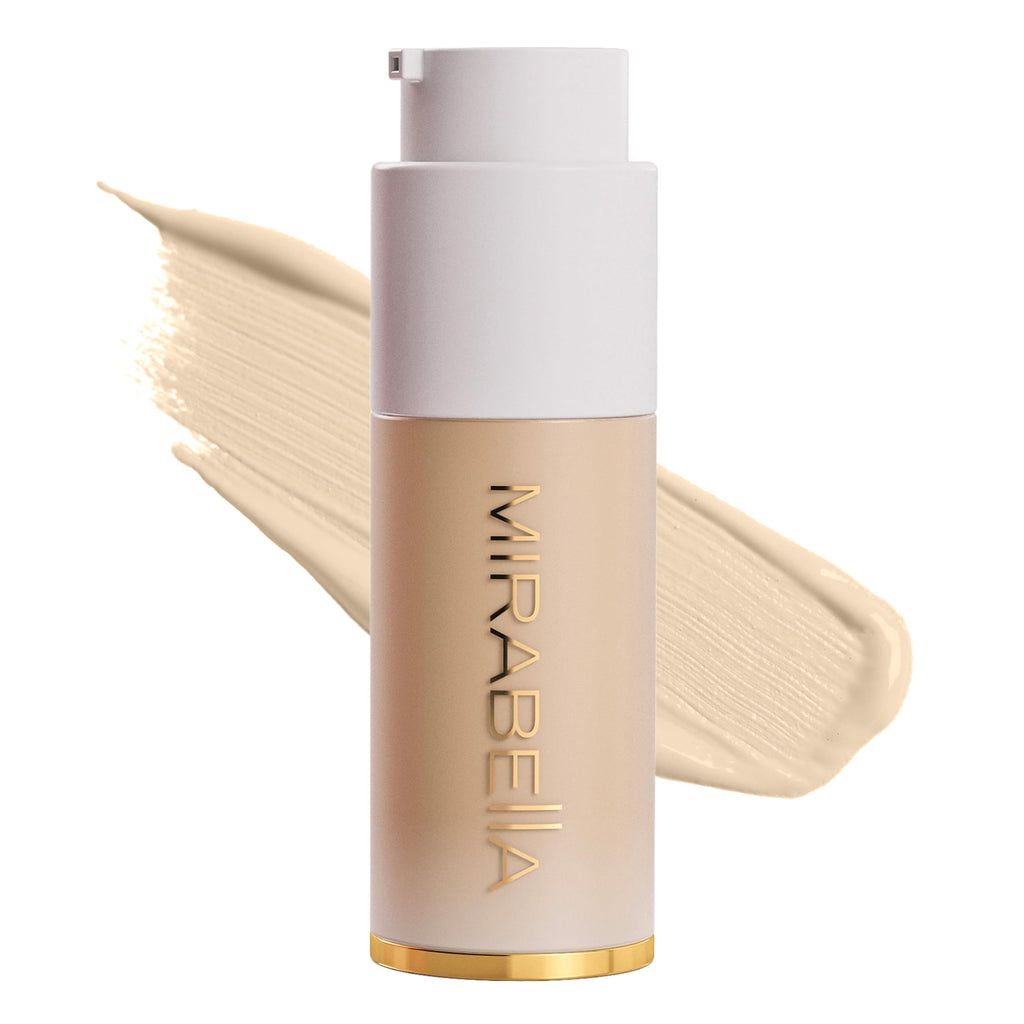 Mirabella Invincible HD Foundation Ivory I30 – Hydrating Full-Coverage for All Skin Types