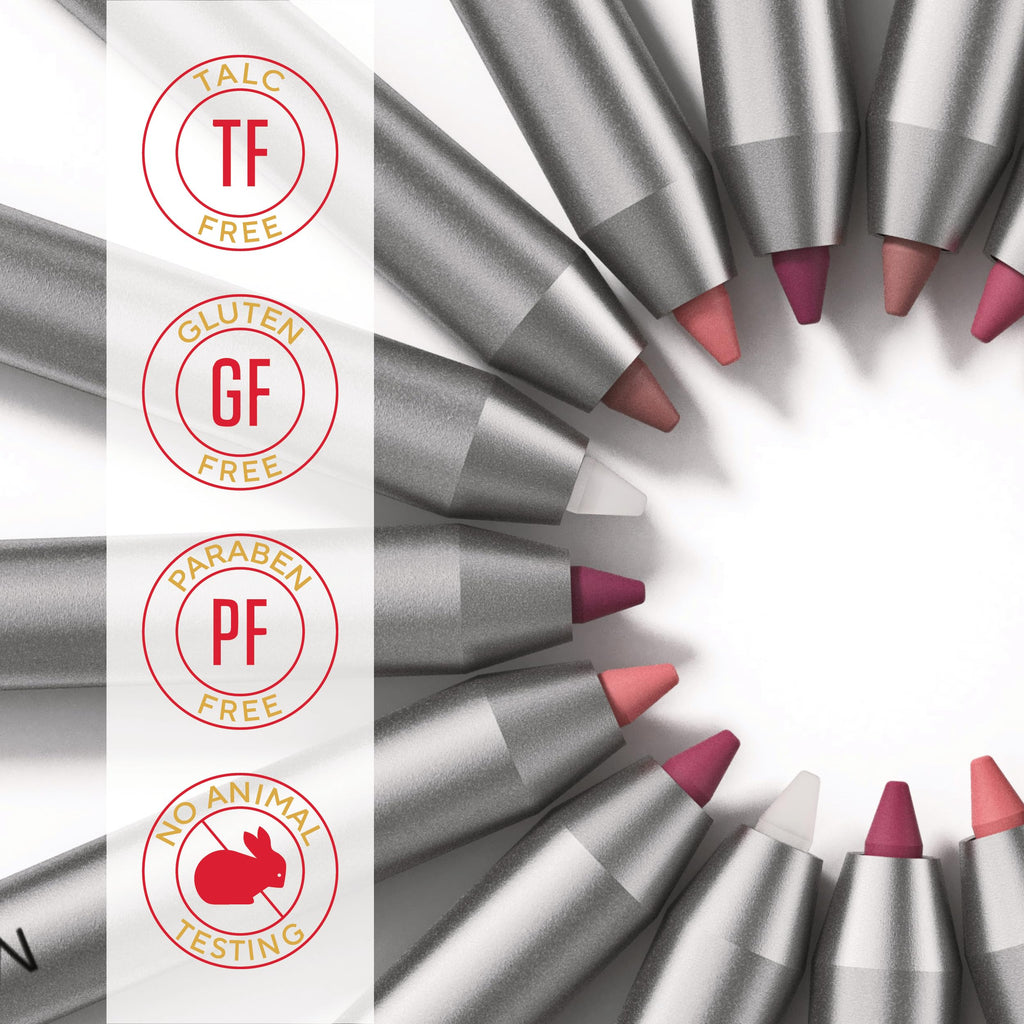 Mirabella Line & Define Lip Definer Pencil – Flirty | Smoothing, Long-Lasting Lip Liner