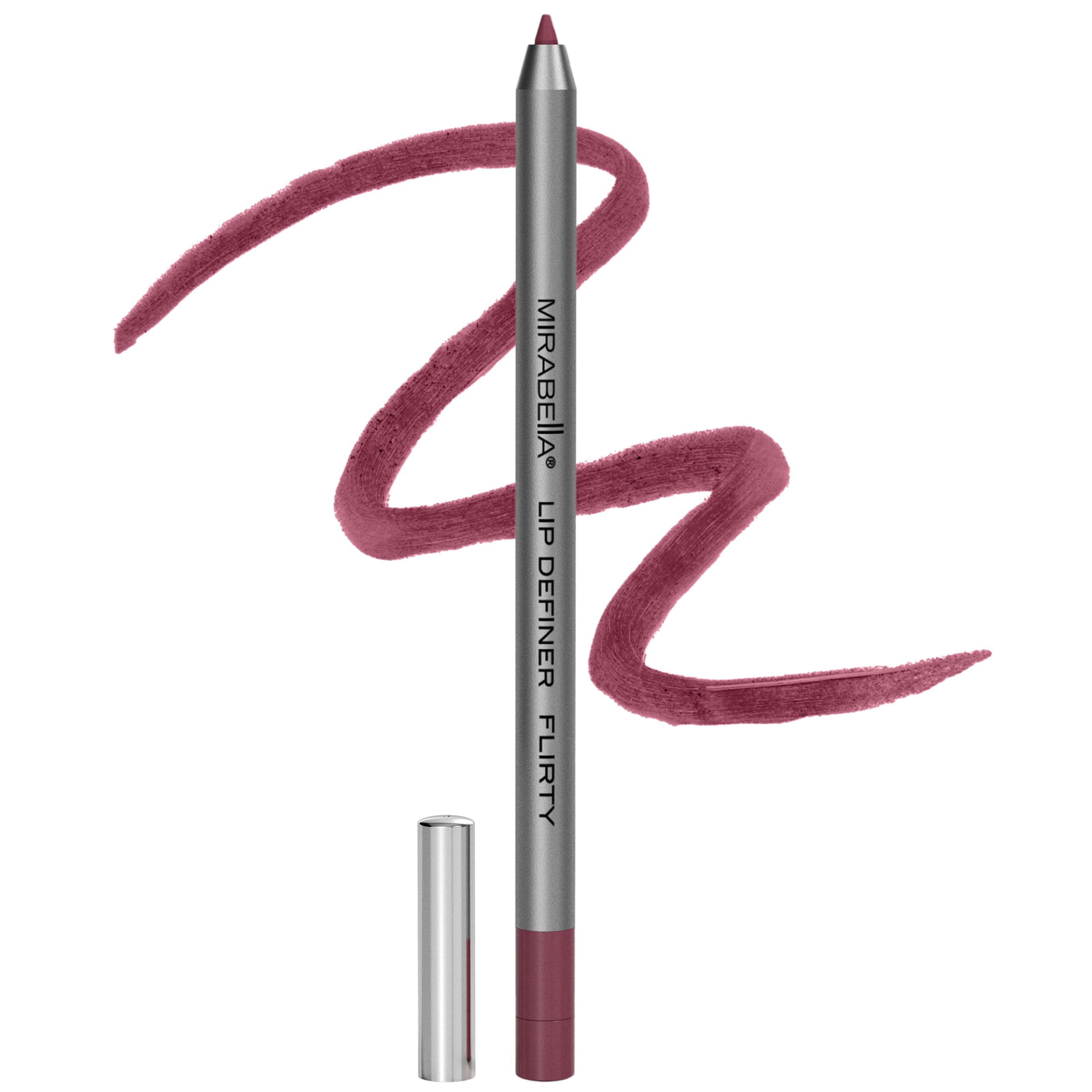 Mirabella Line & Define Lip Definer Pencil – Flirty | Smoothing, Long-Lasting Lip Liner