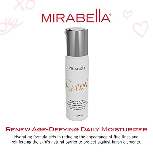 Mirabella Renew Daily Moisturizer – Age-Defying Hydration with Peptides & Hyaluronic Acid