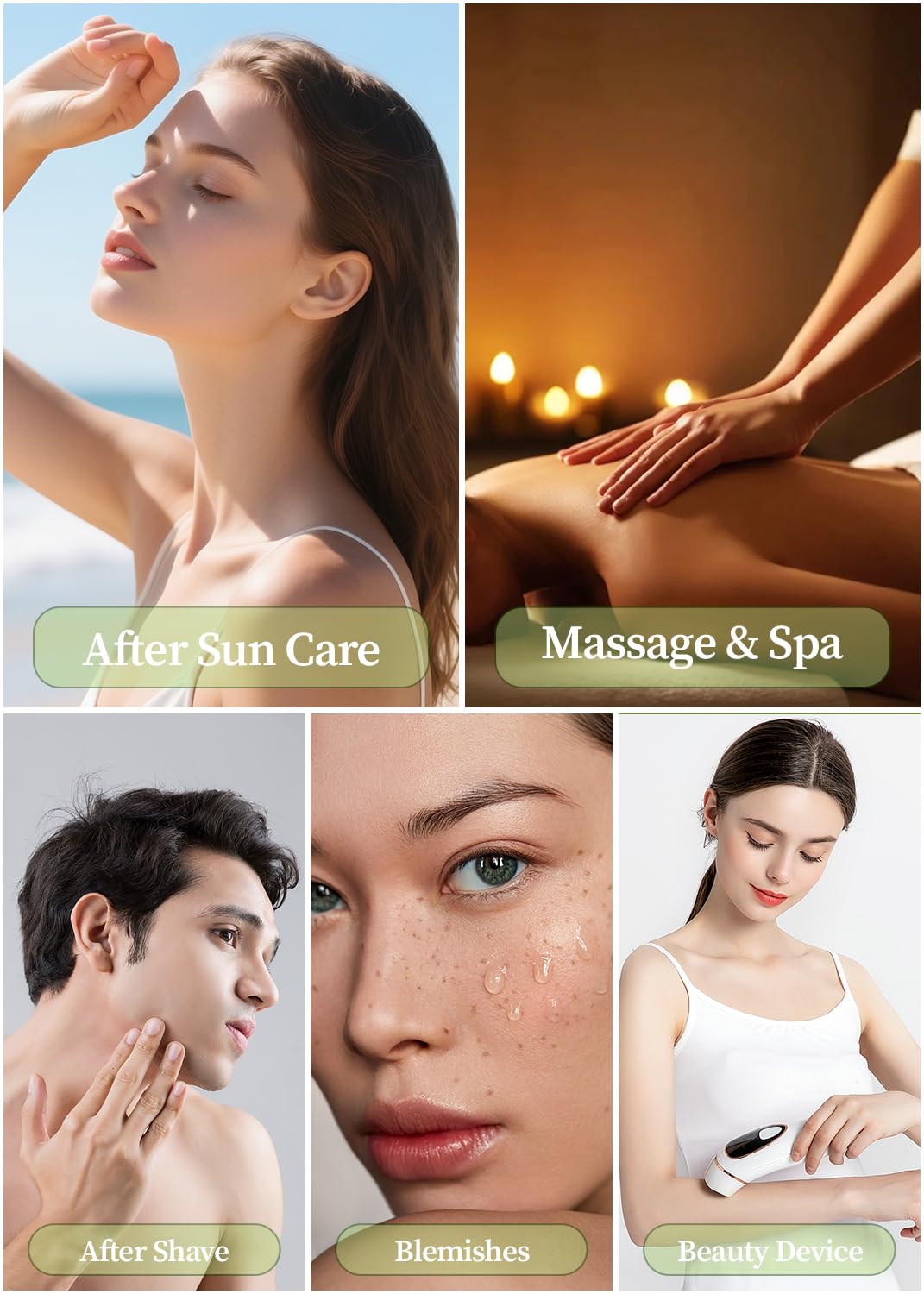 MIRACLAIR Aloe Vera Gel 100% Pure – Hydrating, Soothing for Face & Body | Made in Korea