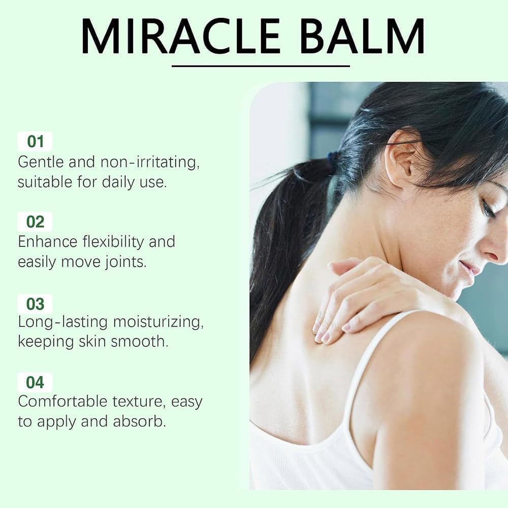 Miracle Balm for Veins – 2 Pack | Natural Joint Cream for Legs, Arms & Back