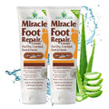 Miracle of Aloe Miracle Foot Repair Cream – 60% Ultra Aloe, 2-Pack (8 oz)