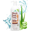 Miracle of Aloe Foot Repair Cream (32 oz) – 60% Ultra Aloe Moisturizes