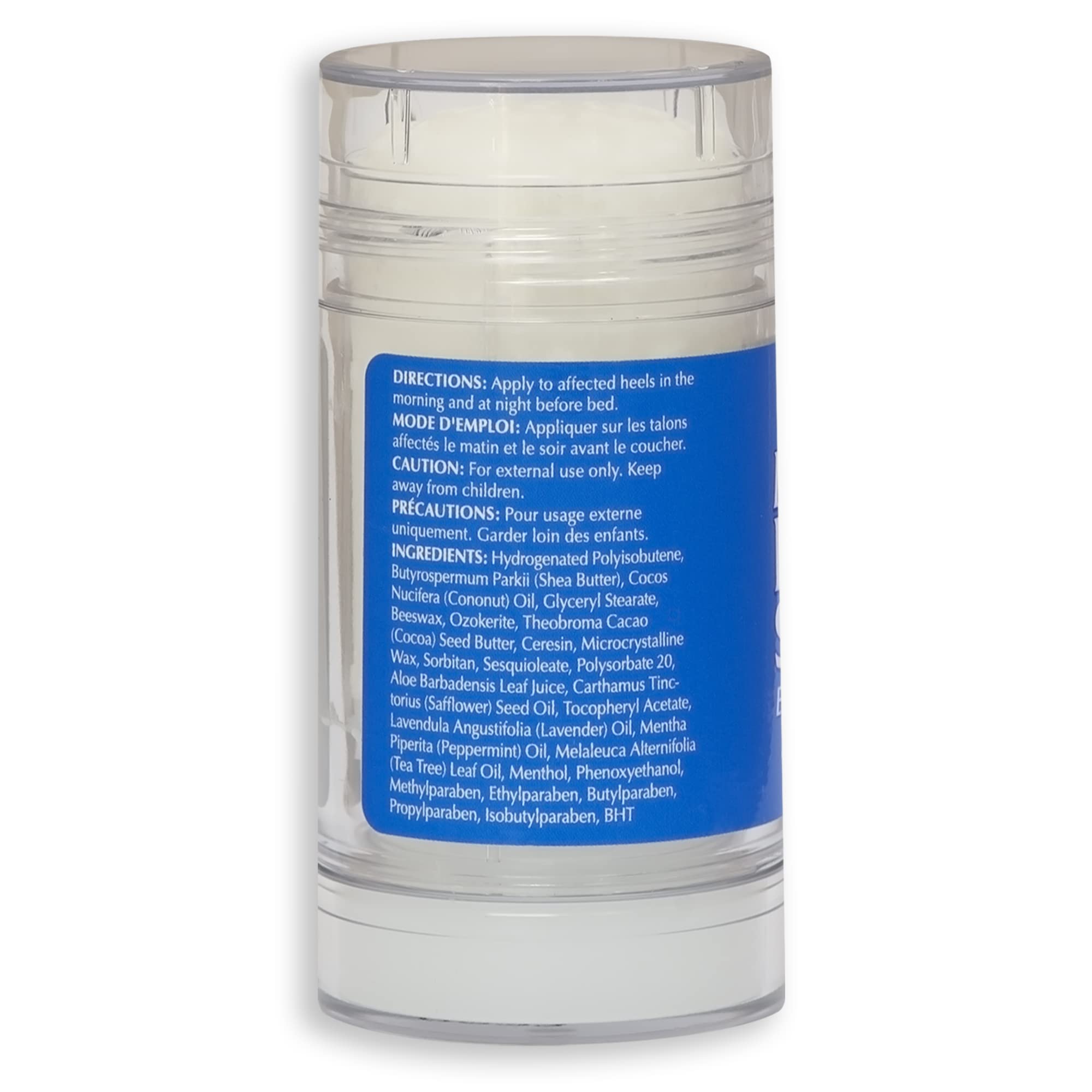 Miracle of Aloe Heel Stick – Dry Cracked Heel Balm (2.5 oz) with Pure Aloe Vera