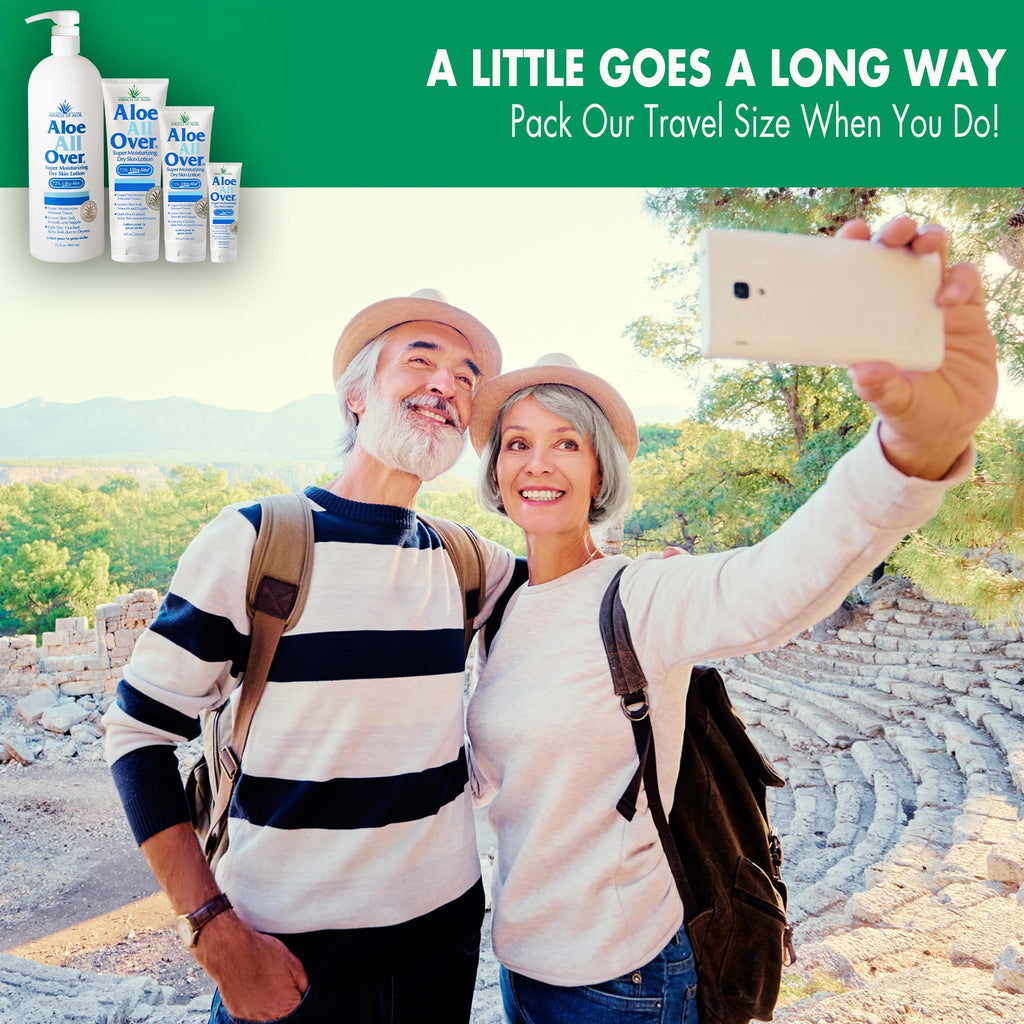 Miracle of Aloe All Over Moisturizing Lotion – 72% UltraAloe Gel, 32 oz