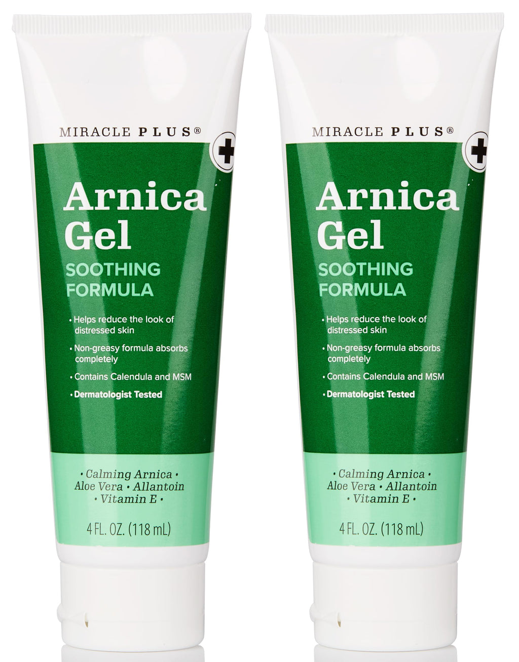 Miracle Plus Arnica Bruise Gel – Extra Strength Vitamin K, 2-Pack